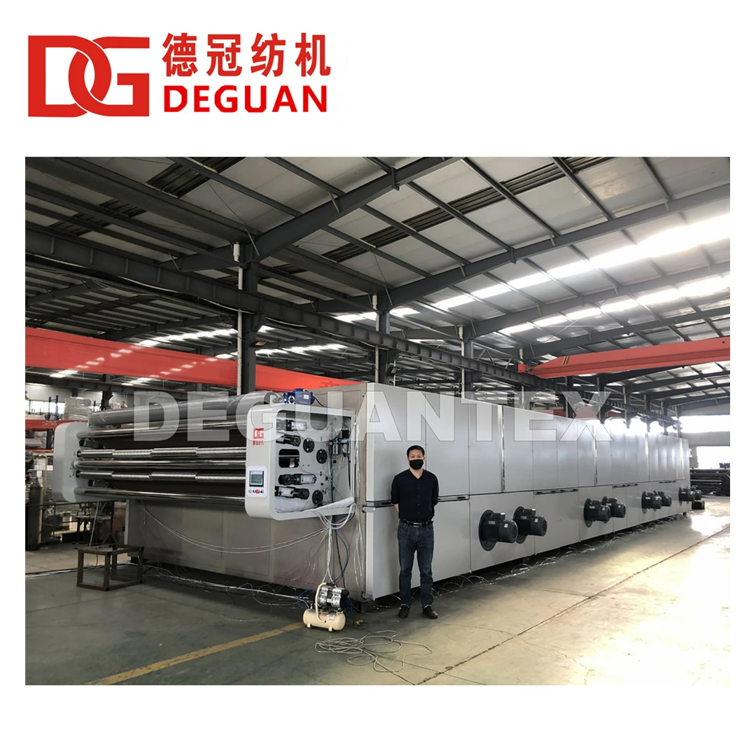 Tensionless Dryer for Knitted and Woven Fabric with 3 layers belt heated by Steam/Oil/Gas