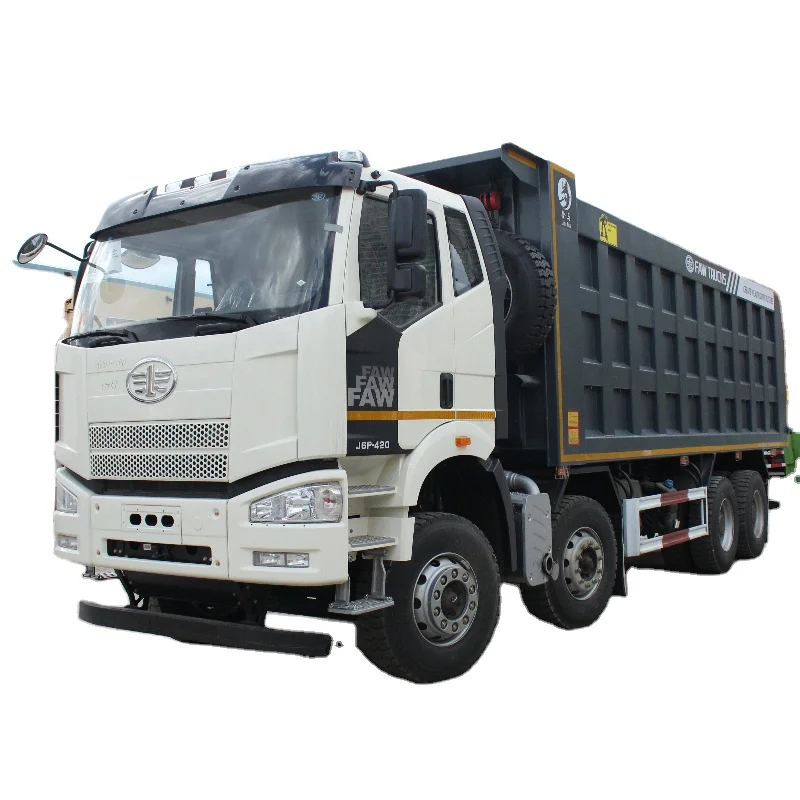 Высокое качество и хорошее состояние Китай FAW 8*4 самосвал 375HP 371HP для продажи по низкой цене