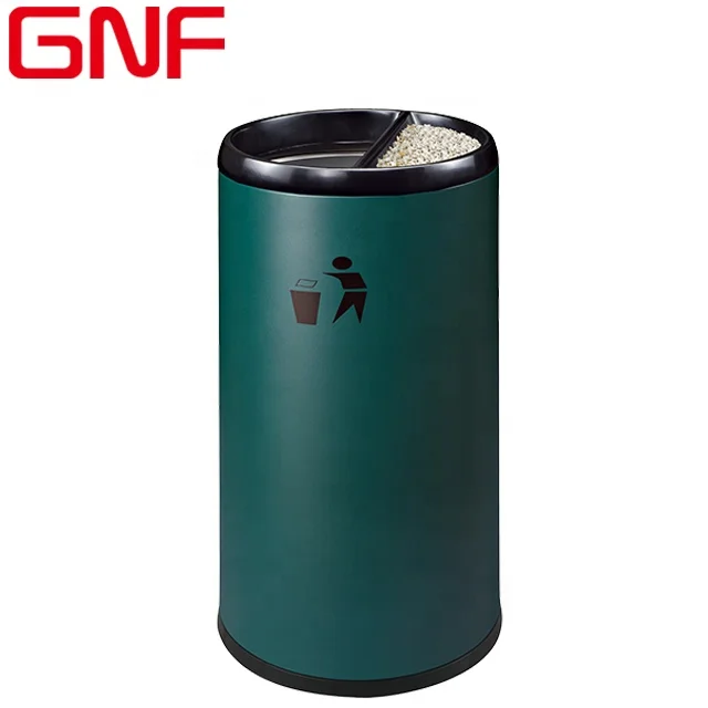 GNF hotel trash bin ground ash barrel metal ashtray