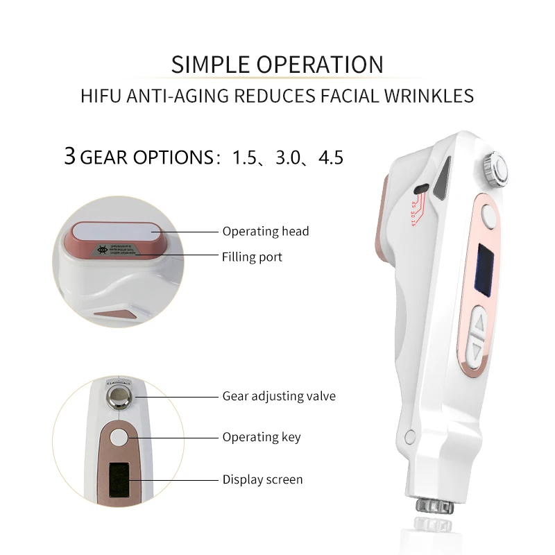 Home Use Mini Face Lift Firming Anti-Wrinkle Beauty Equipment Machine