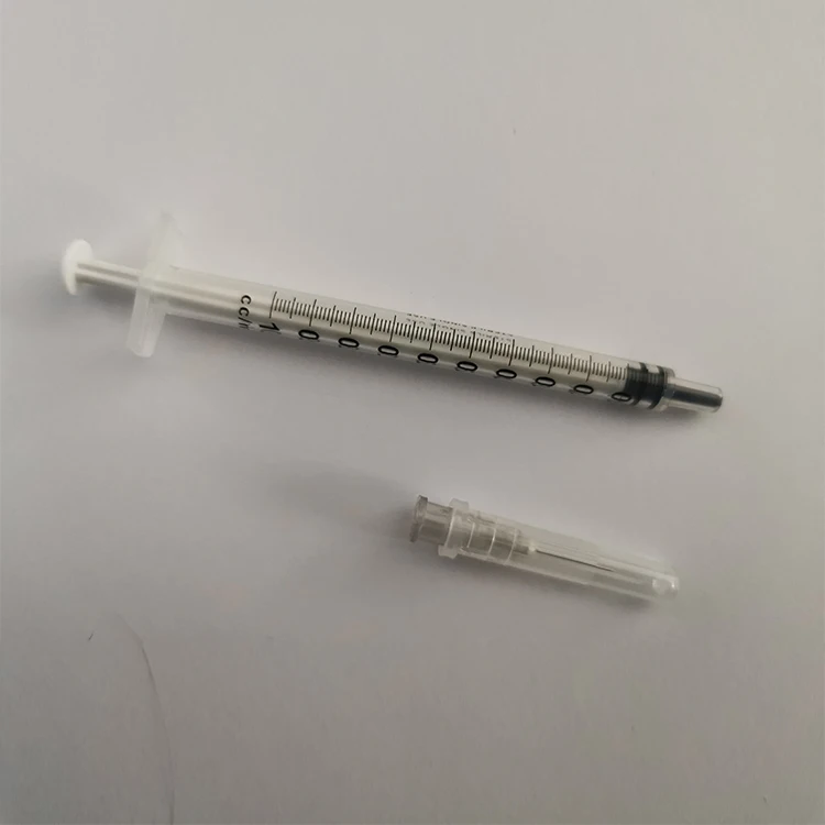 China factory manufacture various size plastic medical disposable syringe