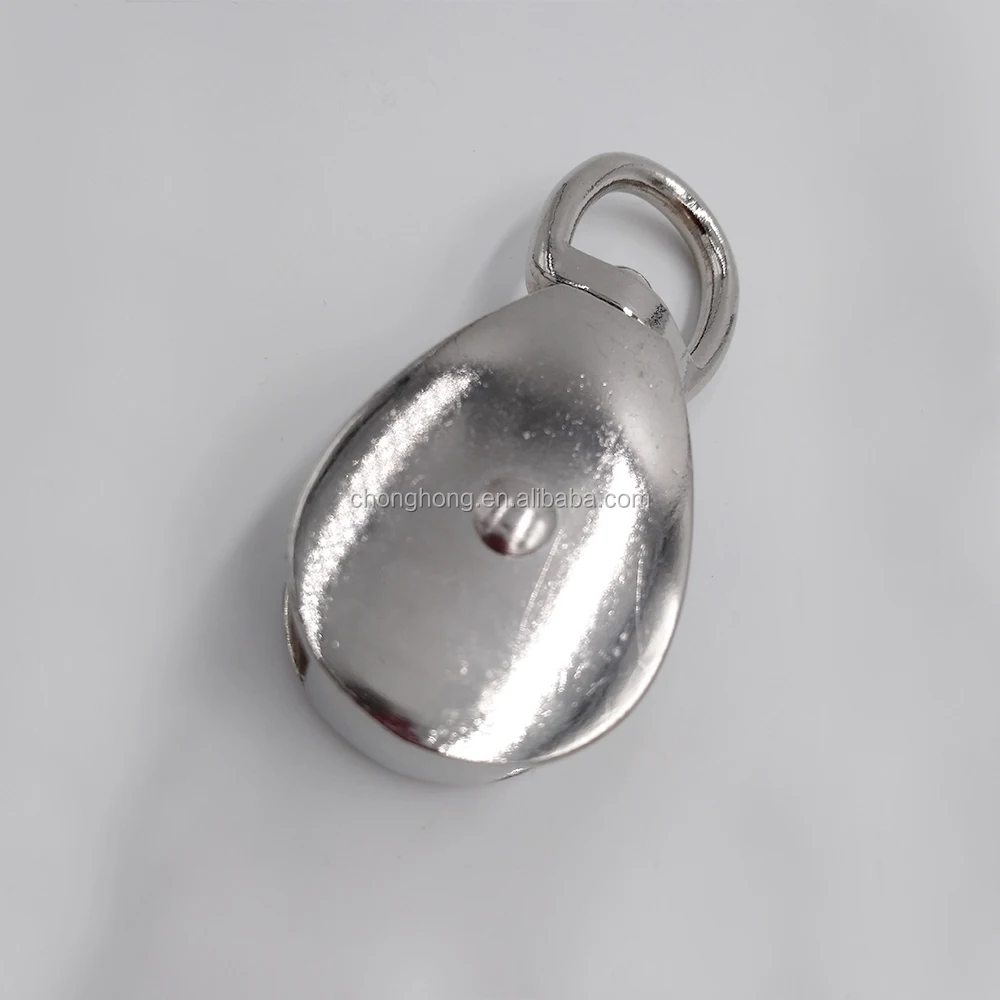 Проволочный Трос разборный блок 3/4 дюйма морской шкив из цинкового сплава Одноколесный с поворотным отверстием китайский поставщик