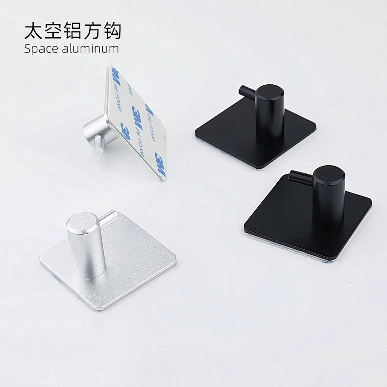 Self Adhesive Hooks Set of Strong Sticky Wall Coat Towel Hooks  Key Hook 304 Stainless Steel Sti