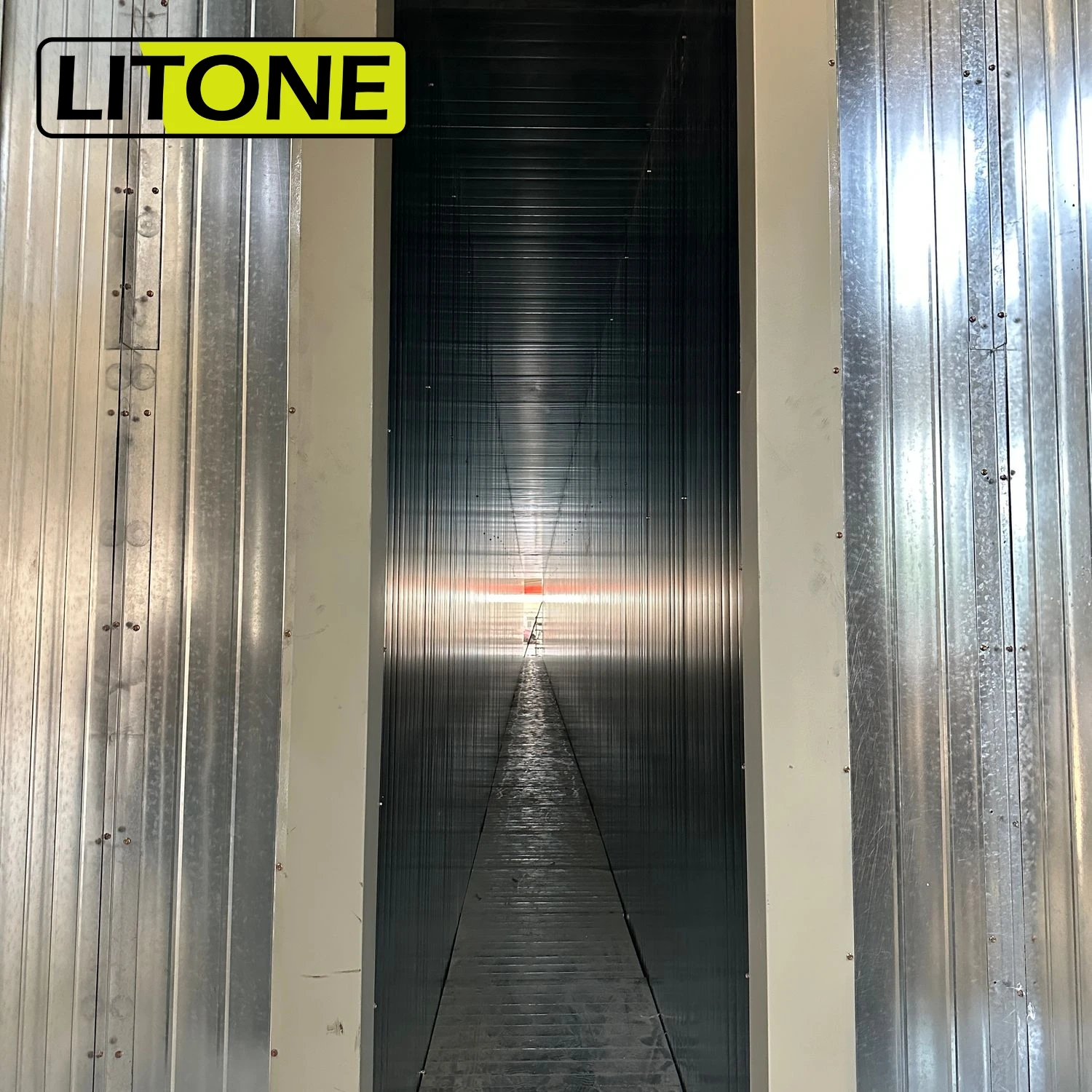 8 meters large industrial gas electric heating electrostatic powder coating painting curing oven