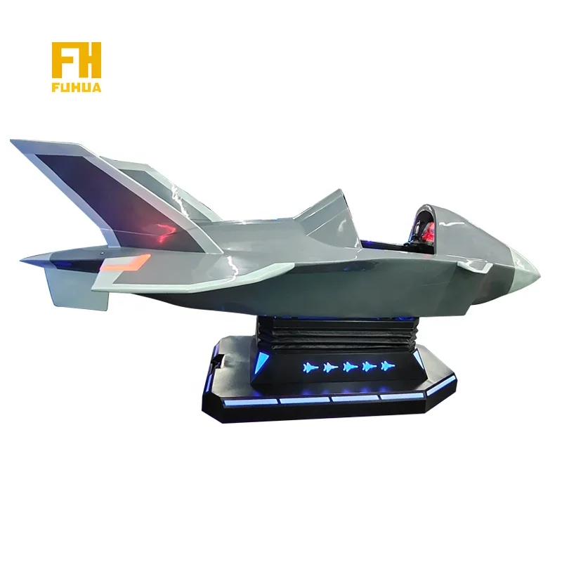 Virtual Theme Park  9d Cinema 3dof Motion Platform  Flight Cockpit VR Flight Simulator