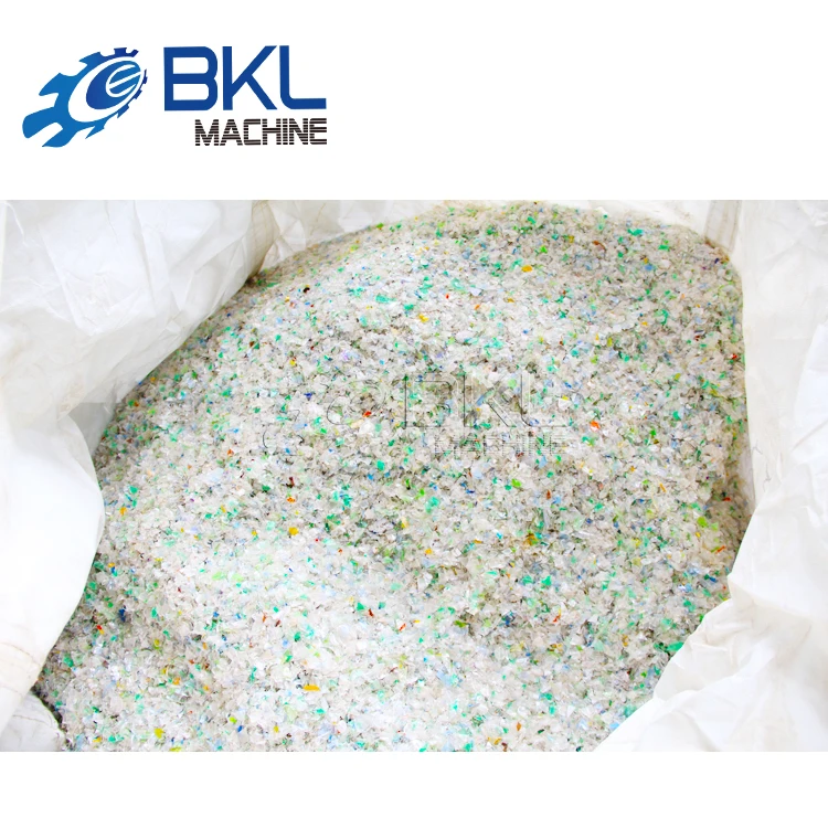 
Fully Automatic PET bottle flakes plastic washing recycling machine production line 