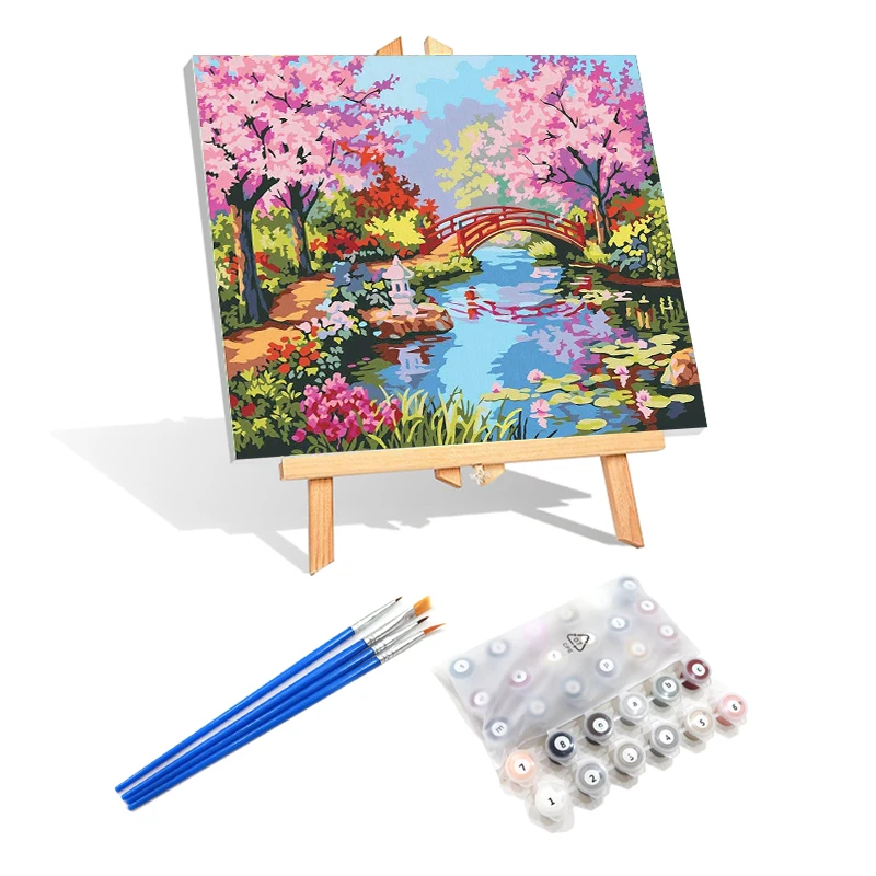 Pintura Decorativa акриловые номер с цветным рисунком в стиле поп-арт Краска по номерам на заказ дизайн