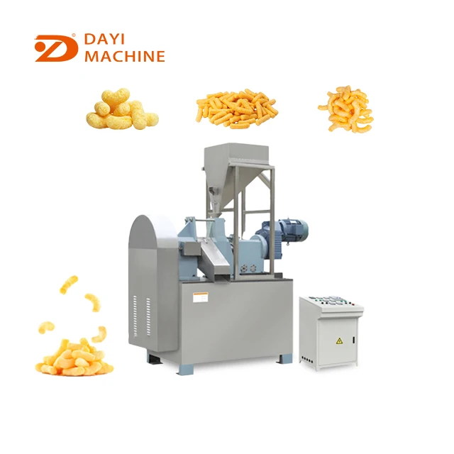 Miniature Cheetos Making Machine Kurkure Extruder Production Line  Fully Automatic