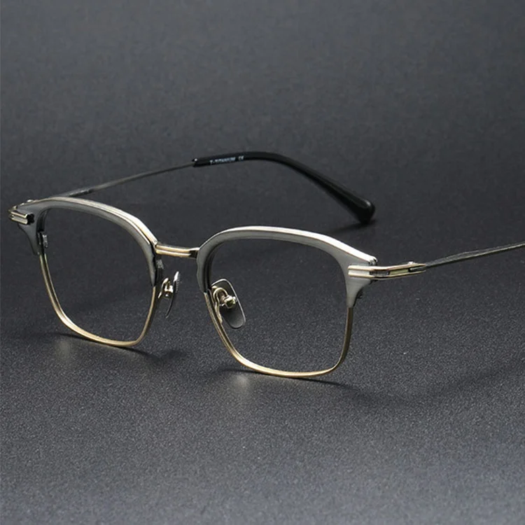 High Quality Pure Titanium Eyewear Optical Frame To Put Prescription Glasses Eyeglasses Manufacturer of Spectacles Frames