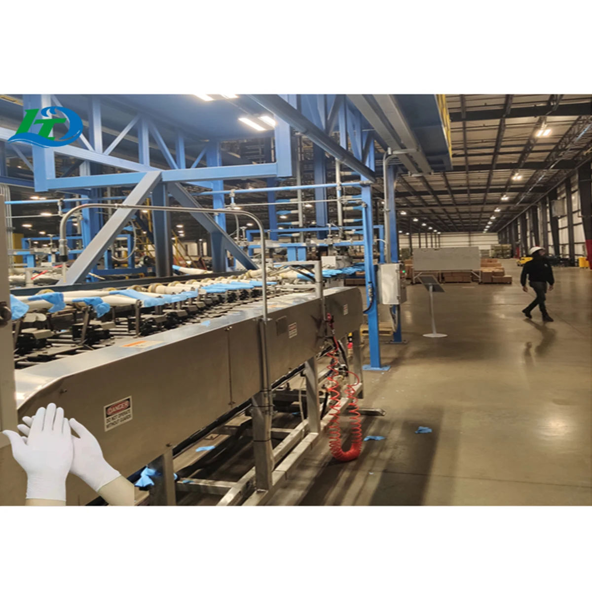 Pvc Polyvinyl Chloride Glove Production Line Vinyl Hand Gloves Making Machine