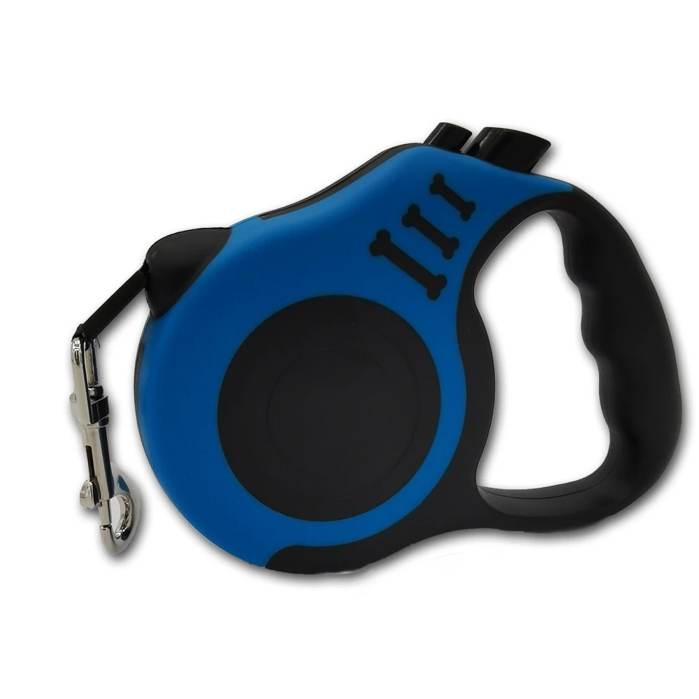 Wholesale Bone Print Automatic Polyester Retractable Dog Leash