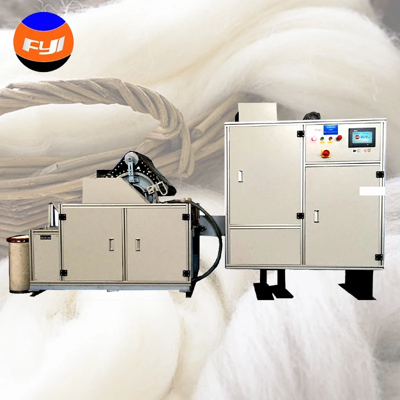 
Hot selling High Performance polyester fiber cotton wool carding machine 