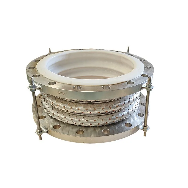 PTFE Lined Steel Braided Expansion Joints Bellows Expansion Flexible Compensator for Pipe Quality Assurance for Steel Industry