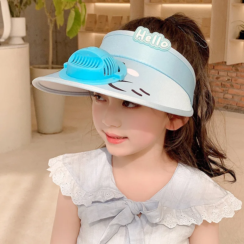 Детская летняя шляпа с большими полями и защитой от УФ-излучения