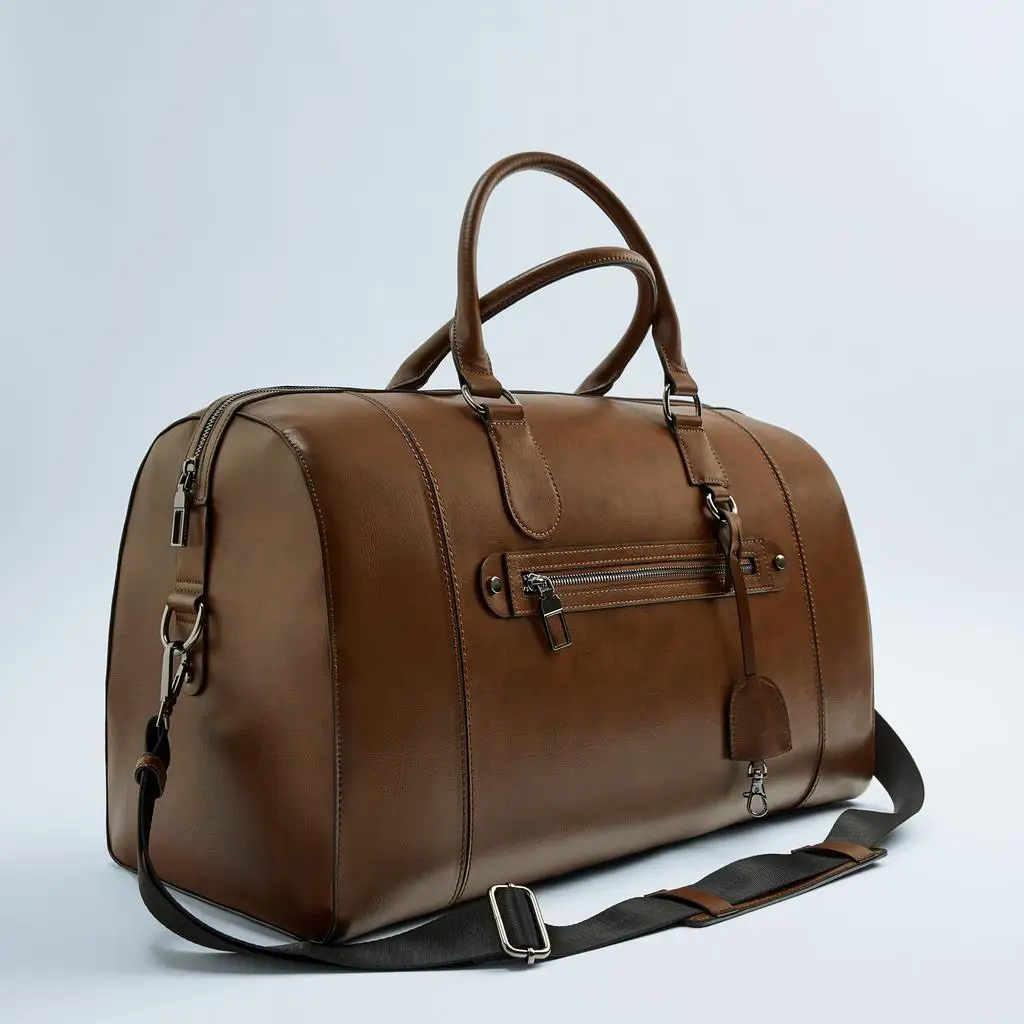 Duffle Bag Men Leather Travel Duffel Bag 2021 New Design High Quality Genuine Leather Customized Packaging Fashion Leisure Bag