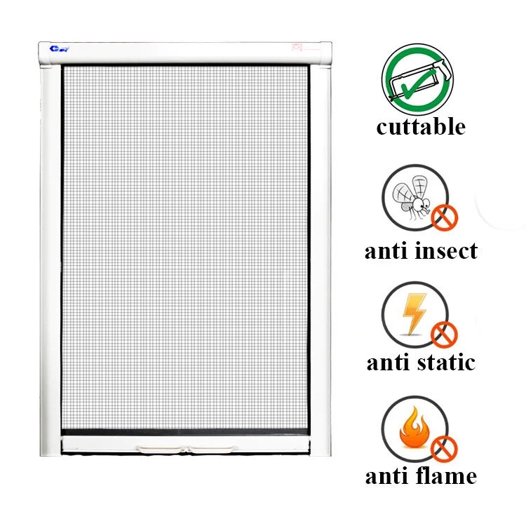 Fancy fly screen window fiberglass window screens for euro