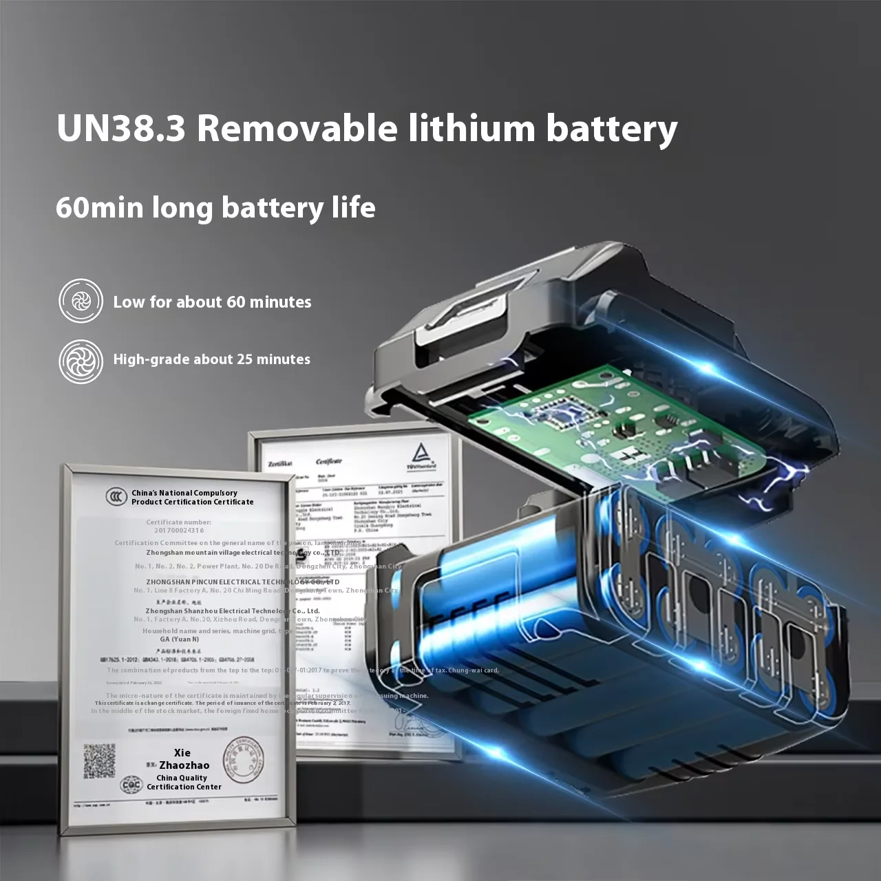 Handheld Wireless Vacuum Cleaner with Battery Power Wet and Dry Function Cordless for Home Car RV with Bag Brushless Motor