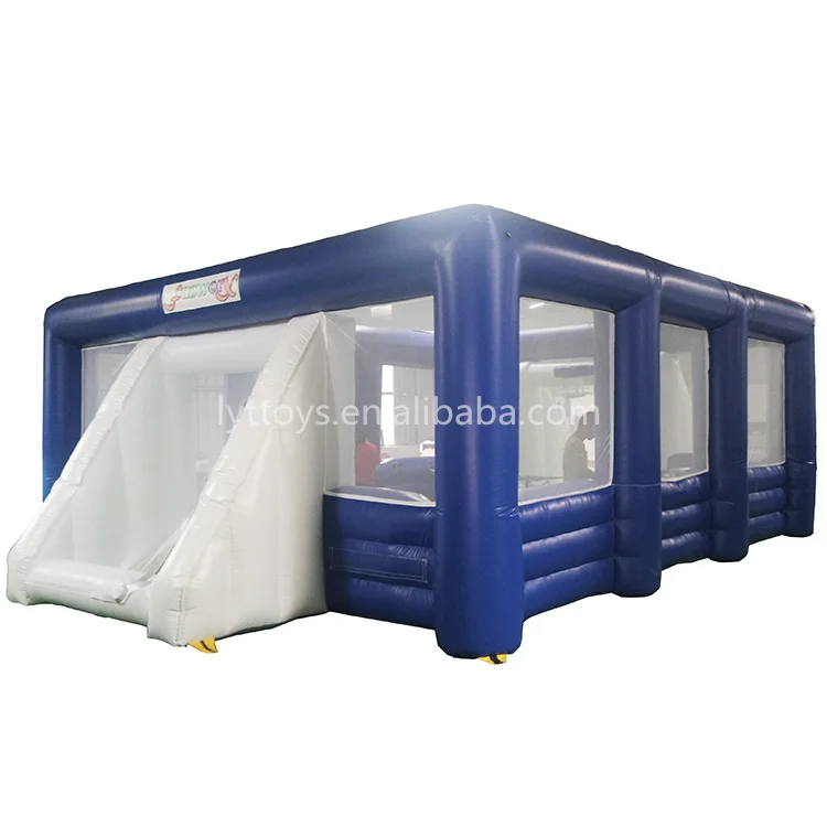 Newest custom soap soccer arena rent a soap football field inflatables