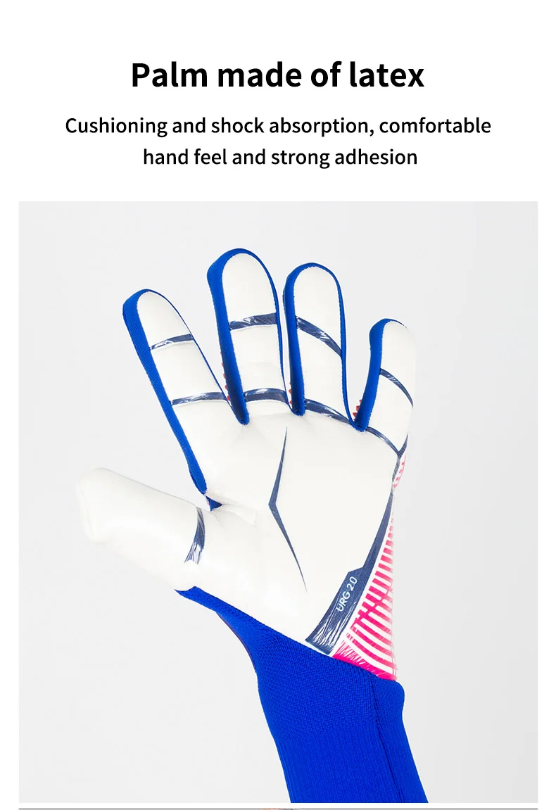 ST007 Ollas Latex Professional Soccer Goalkeeper Gloves Strong Finger Protection Football Match Gloves