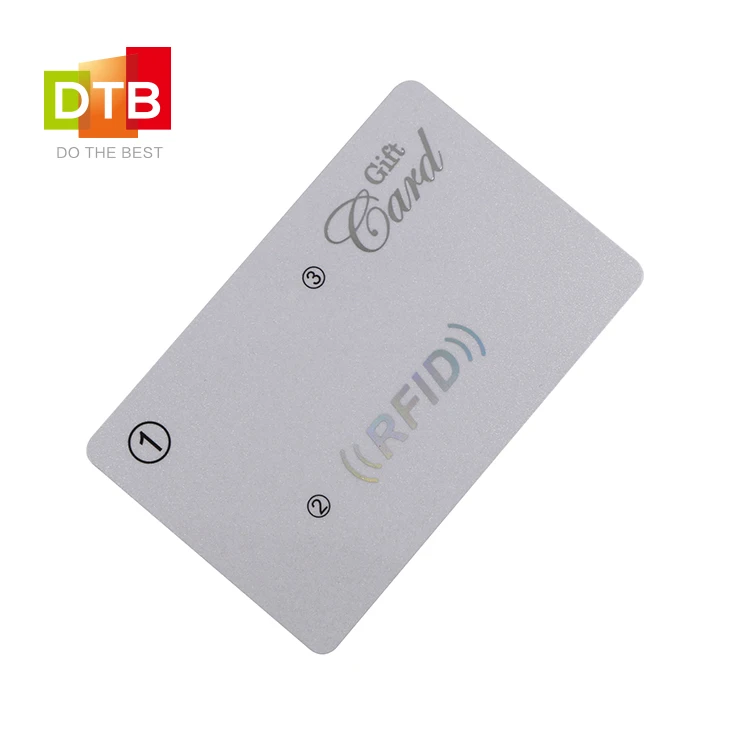 HF Craft Cheap PVC Printing Business Membership Card/student ID Locked RFID Card Hotel use