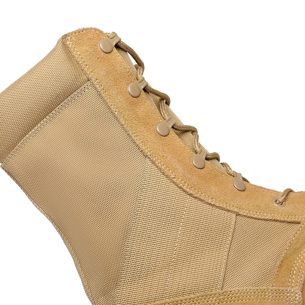 XINXING Custom Waterproof Panama Sole Desert Boots Suede Leather Brown Khaki Men Tactical Combat Boots