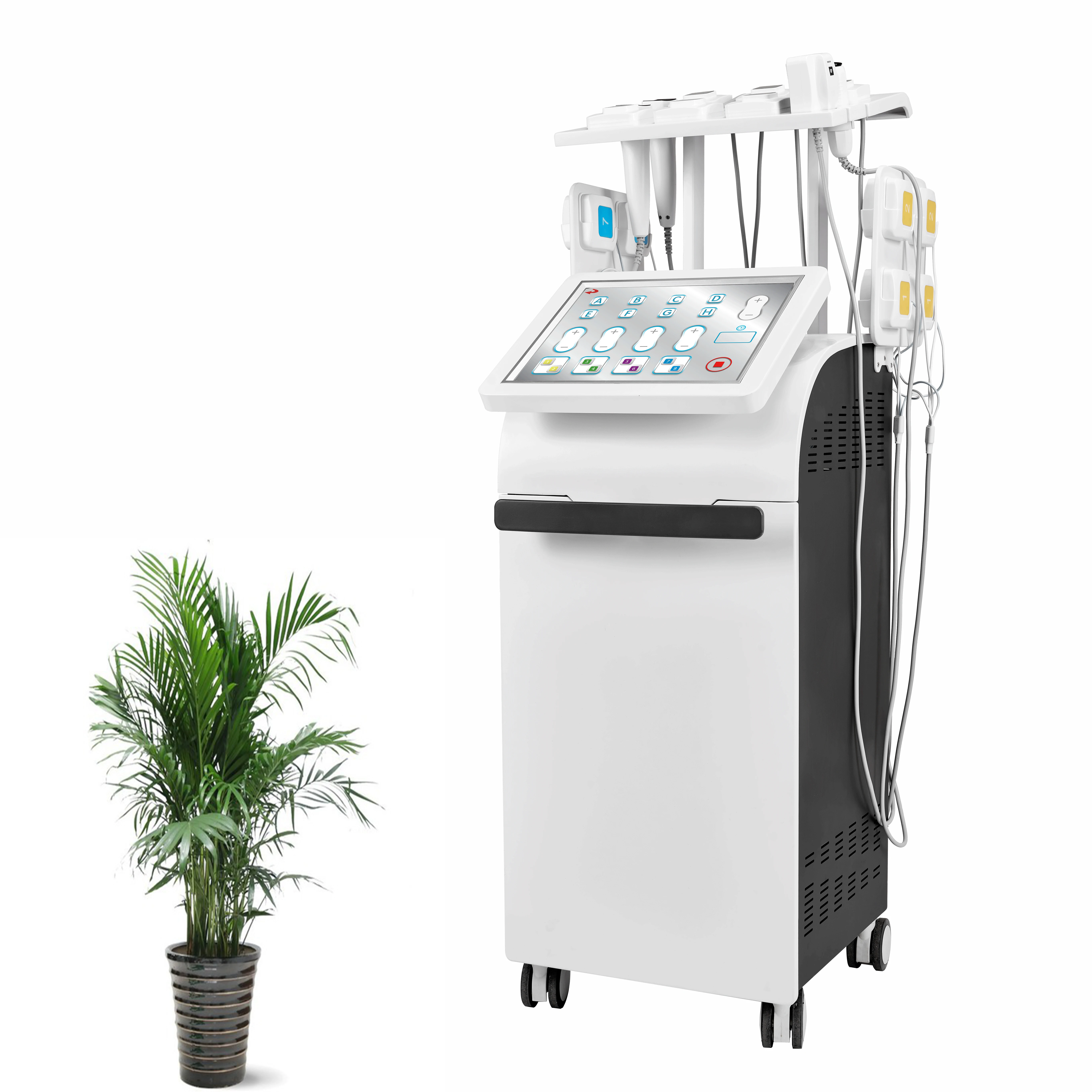 10 ручек ID новейшая монопольная Rf Trusculpt Id 3d машина для моделирования тела Flex Ip безболезненное удаление жира