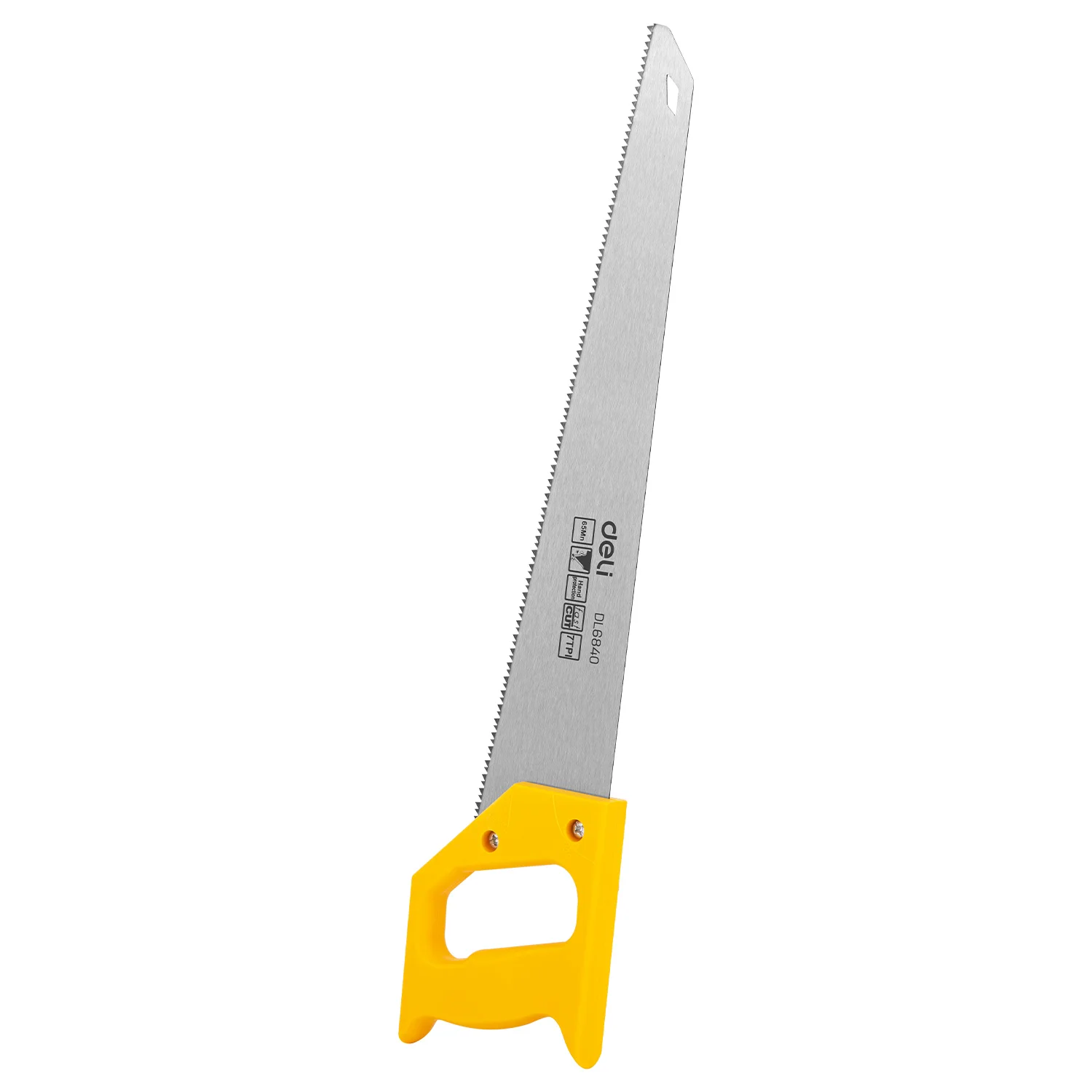 Deli EDL6840 Sawing tree saws, bamboo saws, pruning saws, household saws, wood saws, high-altitude branch saws, garden hand saws