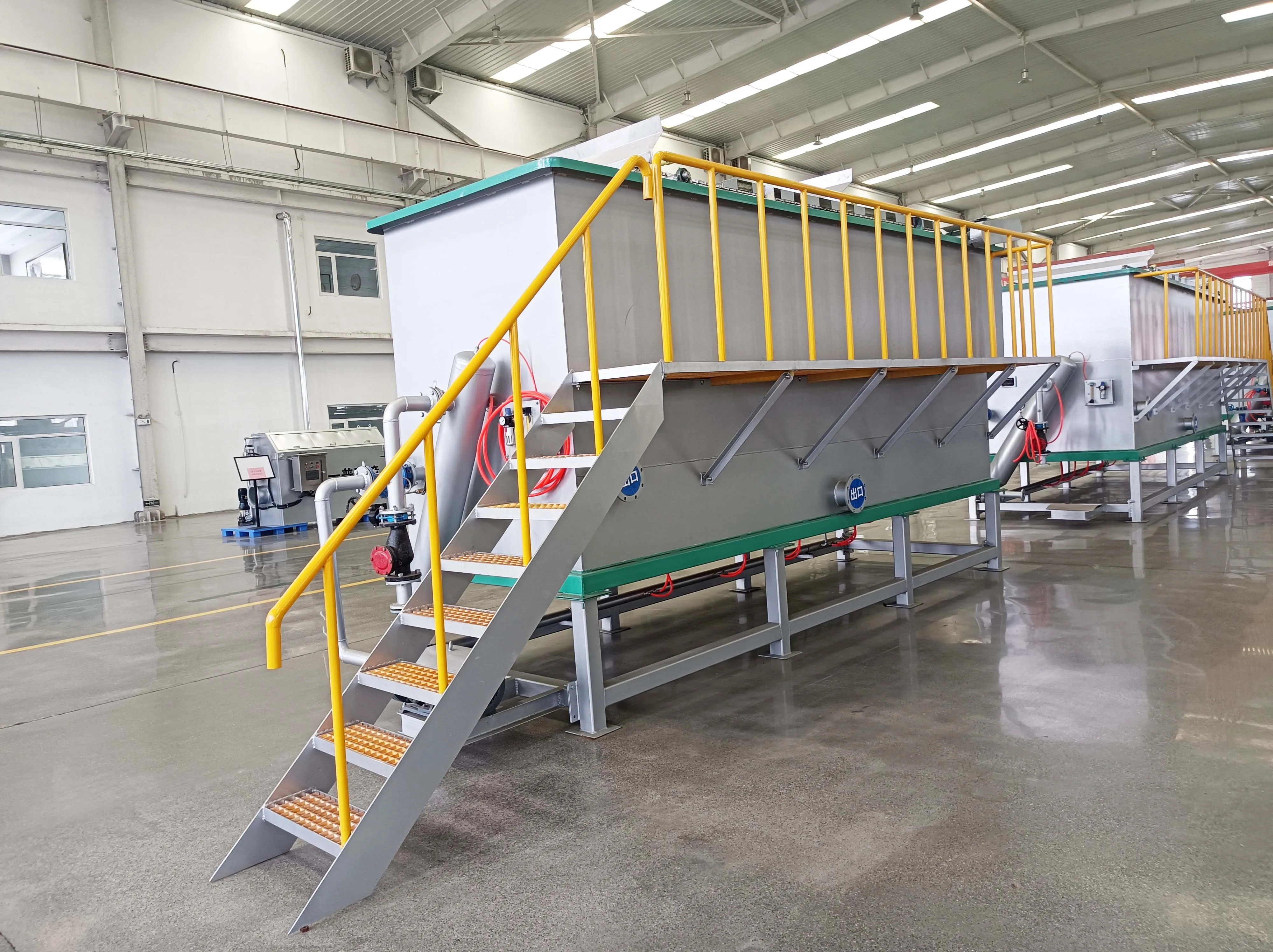 IEPP Машина флотации растворенным воздухом DAF для удаления взвешенных веществ из сточных вод