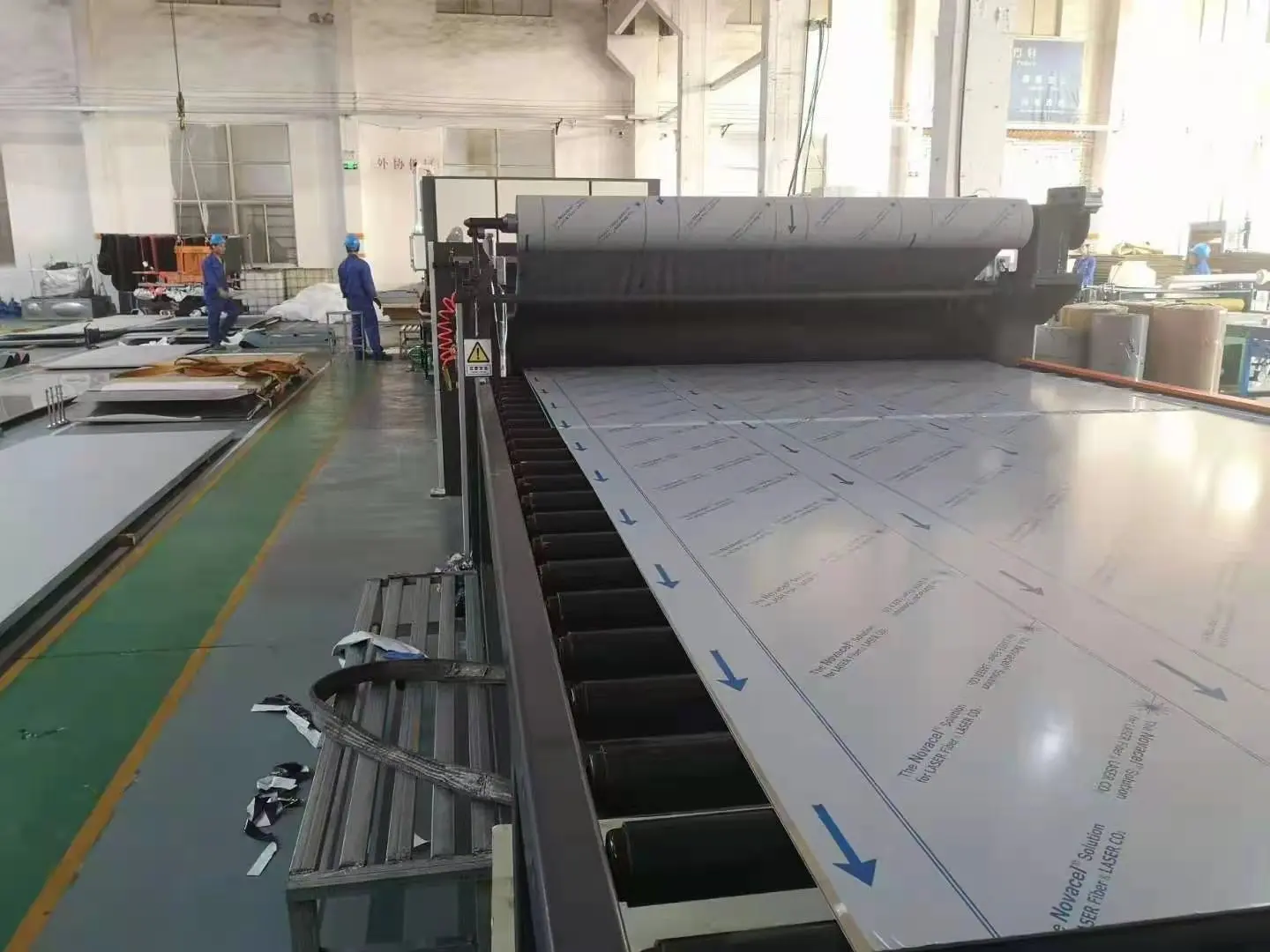 430 SB finish scotch brite stainless steel sheet with laser film