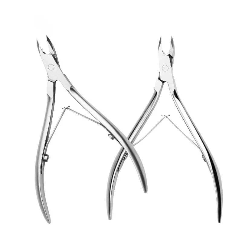 Professional Stainless Steel Nail Cutter Scissor Nippers Muti Function Cuticle Pusher Remover Care Manicure Kits Nail Cutter