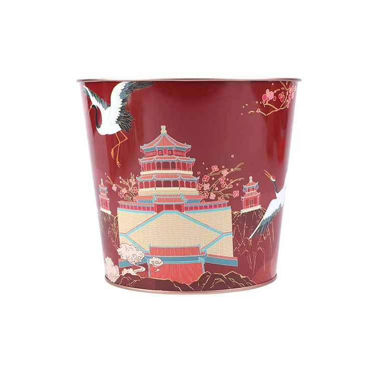 Food grade printed tin can 1L, 3L,4L offer custom with factory price