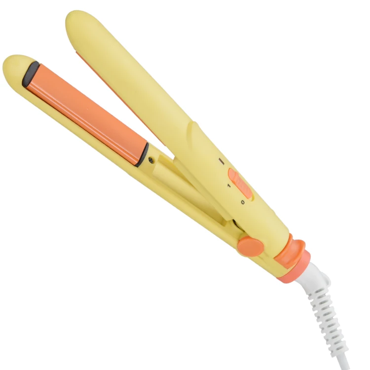 
Japanese Professional Customize Portable Cute Mini Ceramic Hair Straightener Flat Iron 