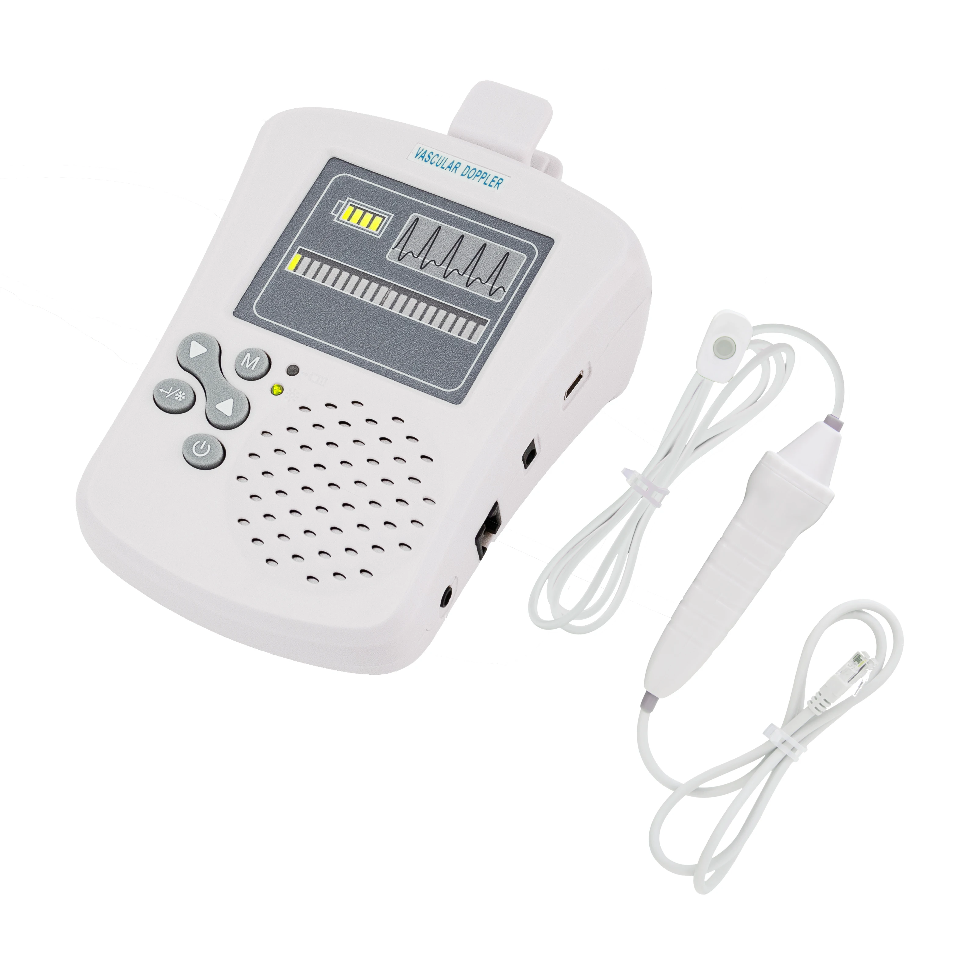 Ветеринарный доплеровский аппарат для животных, больничный ручной сосудистый Доплер, измеритель скорости потока артериальной венозной крови