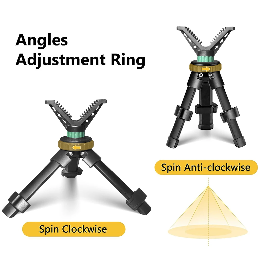 multifunction Easy to carry rapid shooting rest quick mini hunting tripod aluminium shooting rest tripod