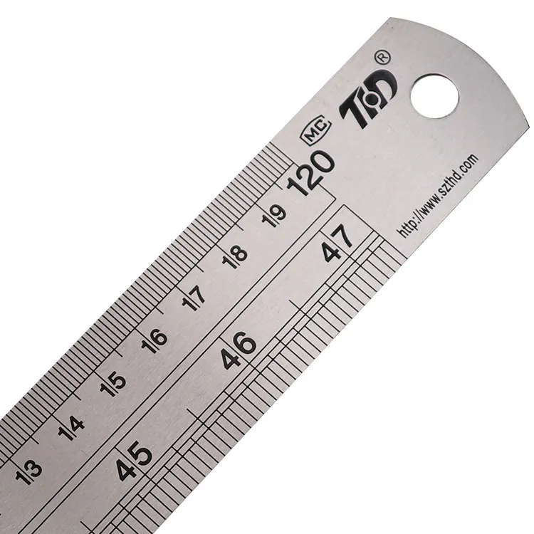 THD brand TH-5028 120 cm/47inch stainless steel ruler