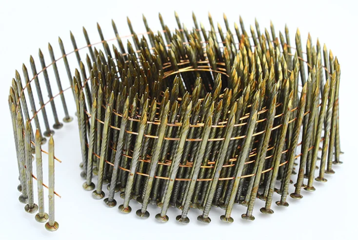 2 1/4'x.099' wire pallet coil nails