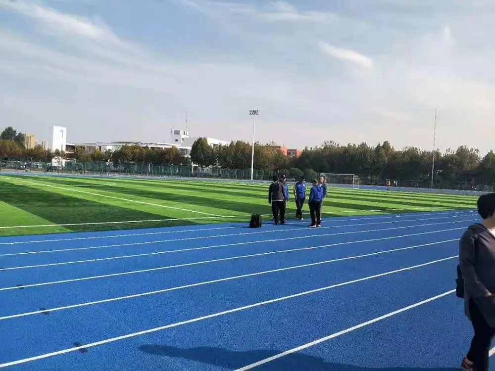  Полиуретановое резиновое напольное покрытие для уличной синтетической
