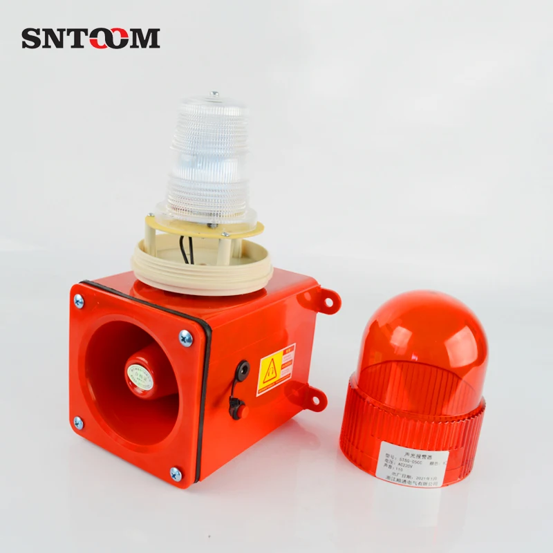 STSG-05CC marine strong magnetic suction rechargeable audible and visual alarm siren horn buzzer