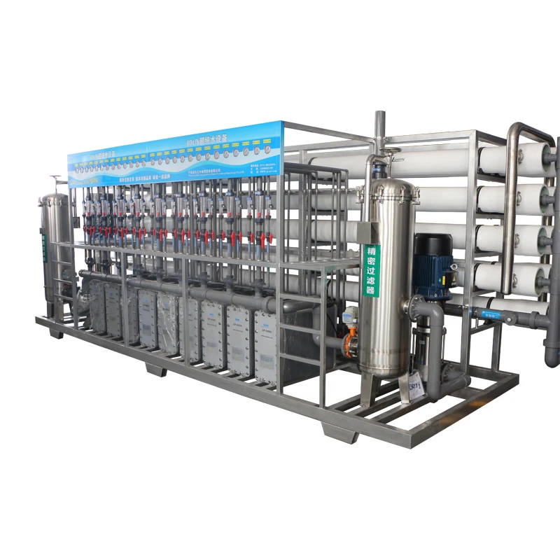 40,000 liter per hour 40T/H EDI water treatment system electrodialysis EDI system