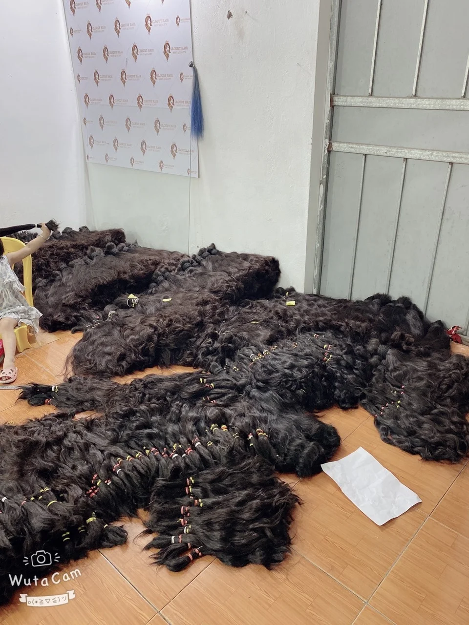  100% вьетнамские человеческие волосы оптом-необработанные индийские оптом