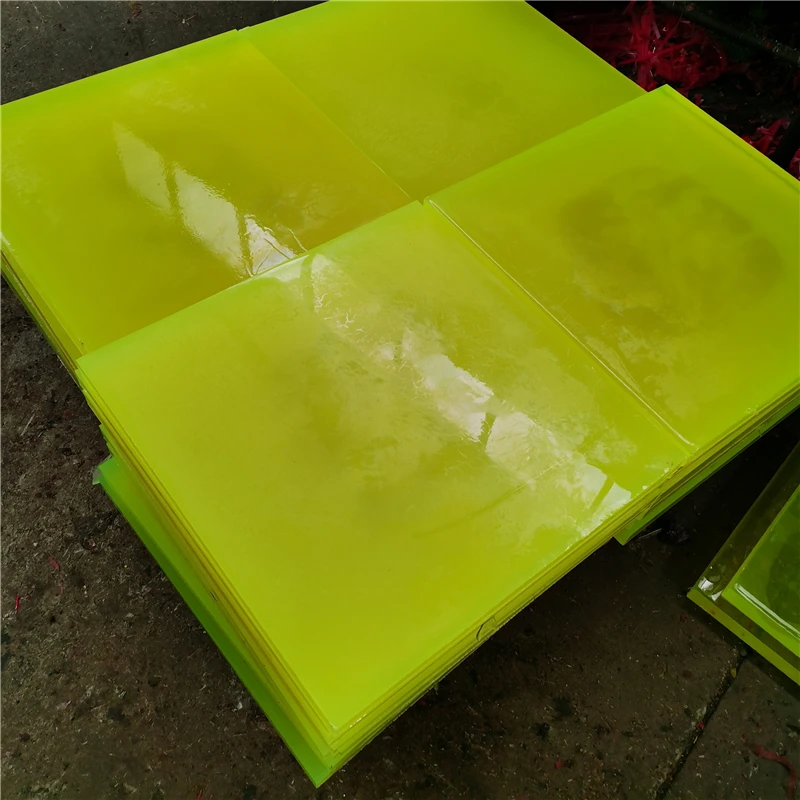 Transparent Polyurethane Pu Sheet Urethane Flat Sheet Plastic Casting Polyester Rubber Sheet