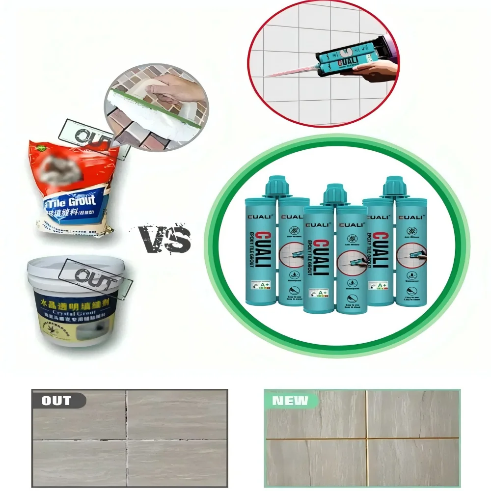Waterproof Epoxy Tile Grout New Type Gap Filling Manufacturer Directly Supply for Ceramic Grout