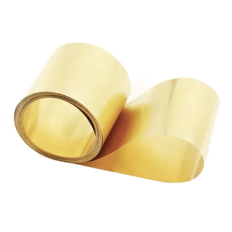 H59 H62 H65 латунная полоса катушки 0,05 ~ 1 мм DIY