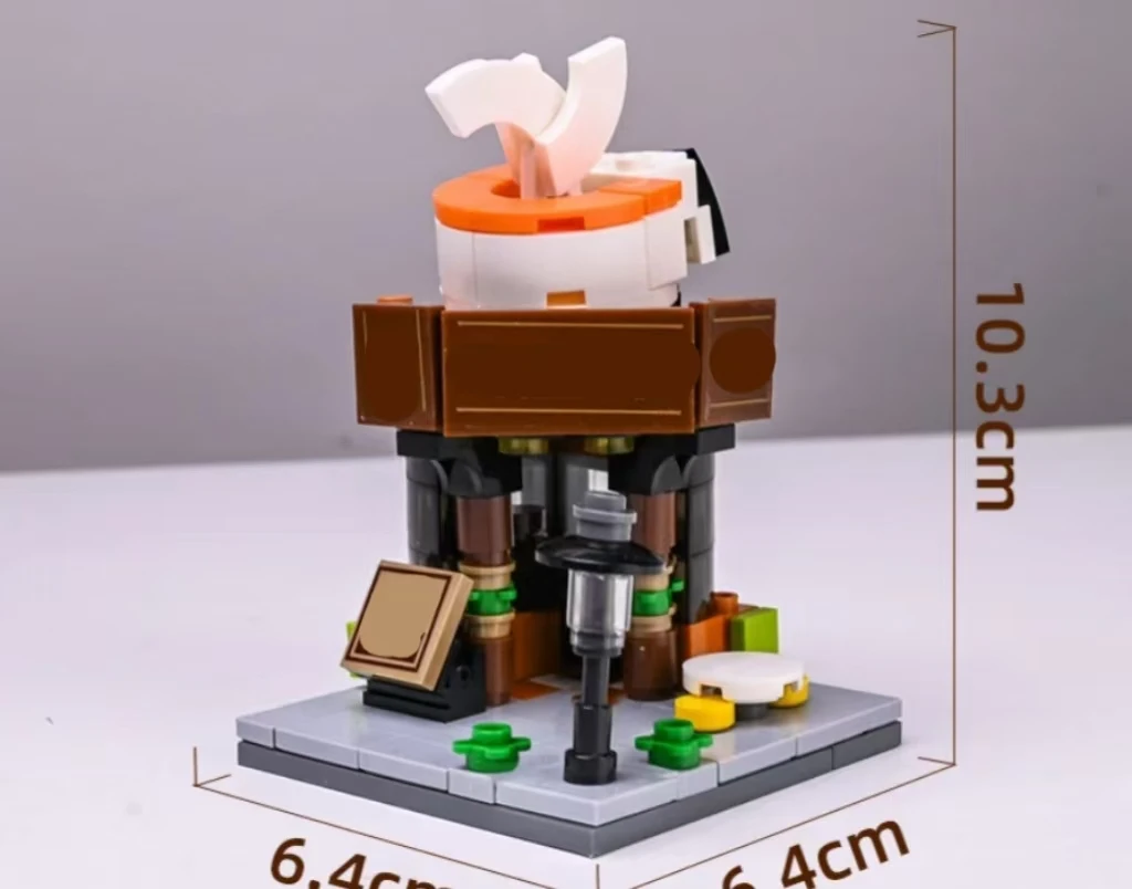 Leguoguo City Building Block Sets Candy Burger Cola Shop Streetscape Girls Diy Toy Set 8 In 1 Toy Kids