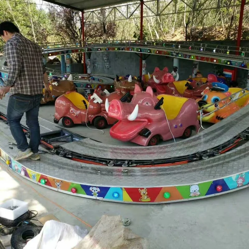 Mini Shuttle Rides Kid Game Track Train Equipment for Shopping Mall Amusement Park Attractions