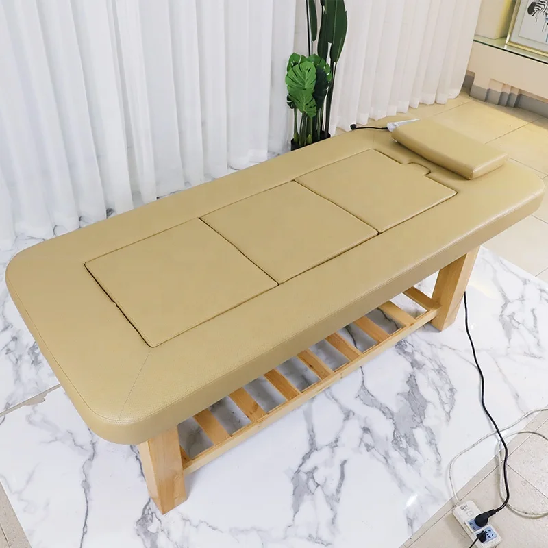 HEYI Salon Furniture Classic Explosion Low Price Can Wholesale Massage Massage Bed Moxibustion Bed For Body Care