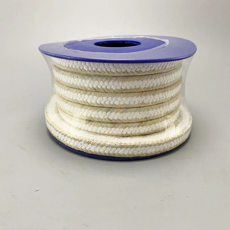 PTFE Gland Packing With Aramid Fiber Corner Mixed