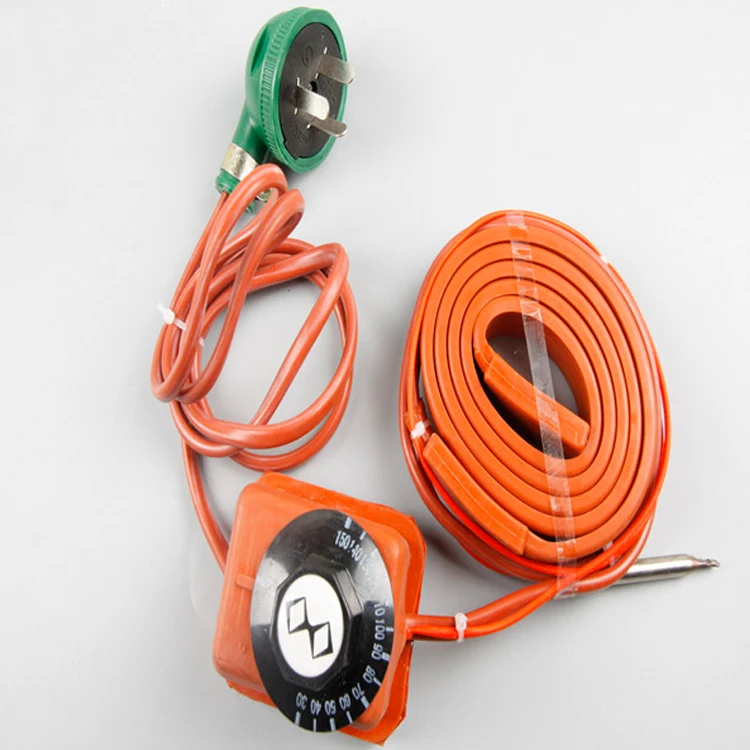 Индивидуальный 220v Промышленный Электрический гибкий силиконовый резиновый трубчатый нагреватель с