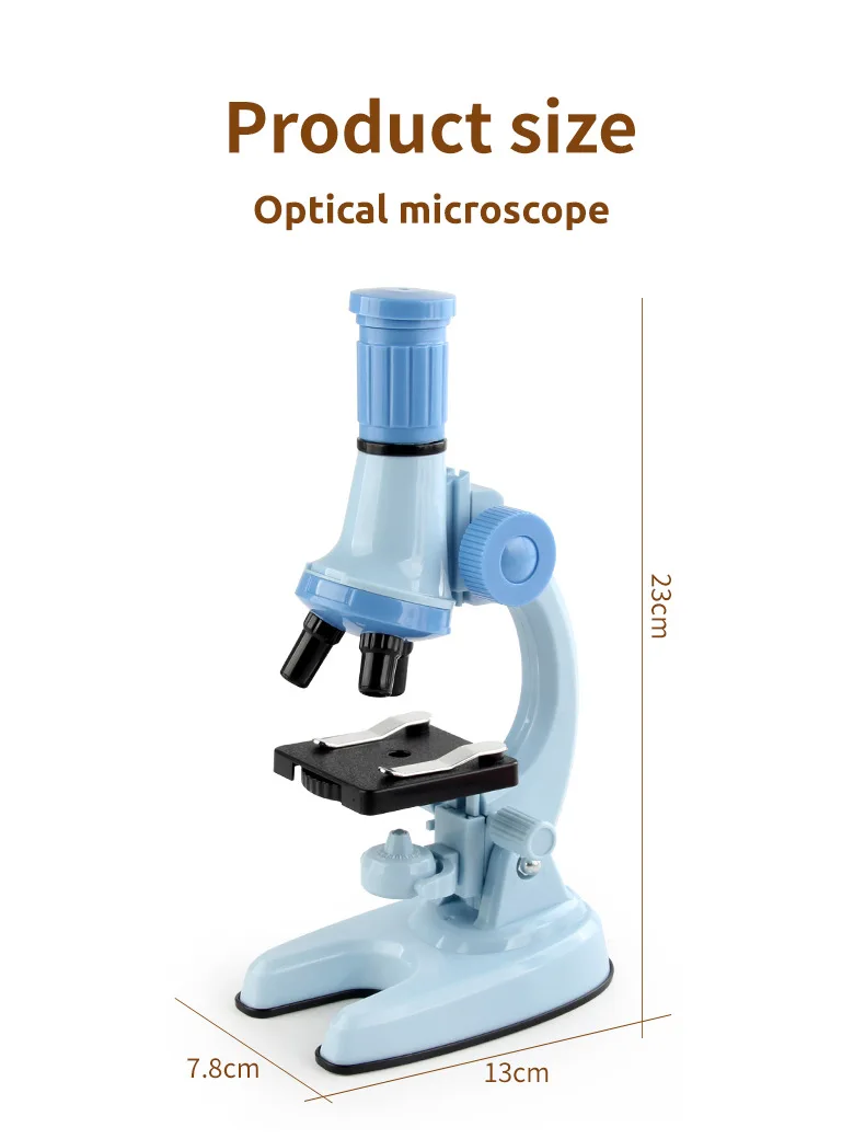 1200X Magnification Microscope Science Experiment Kids Toys students Brain Development Educational Explore nature Toys