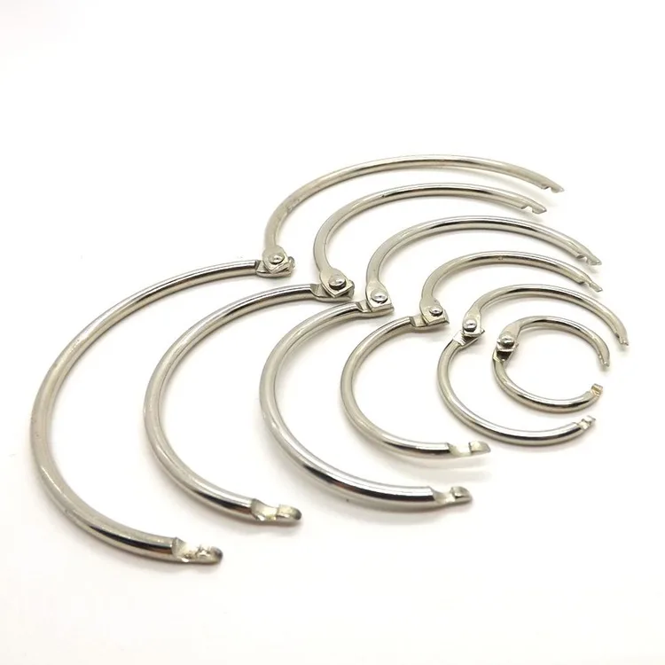 Book Hoop Binding Rings Binder Hoops Loose Leaf Book Ring for File Paper Book